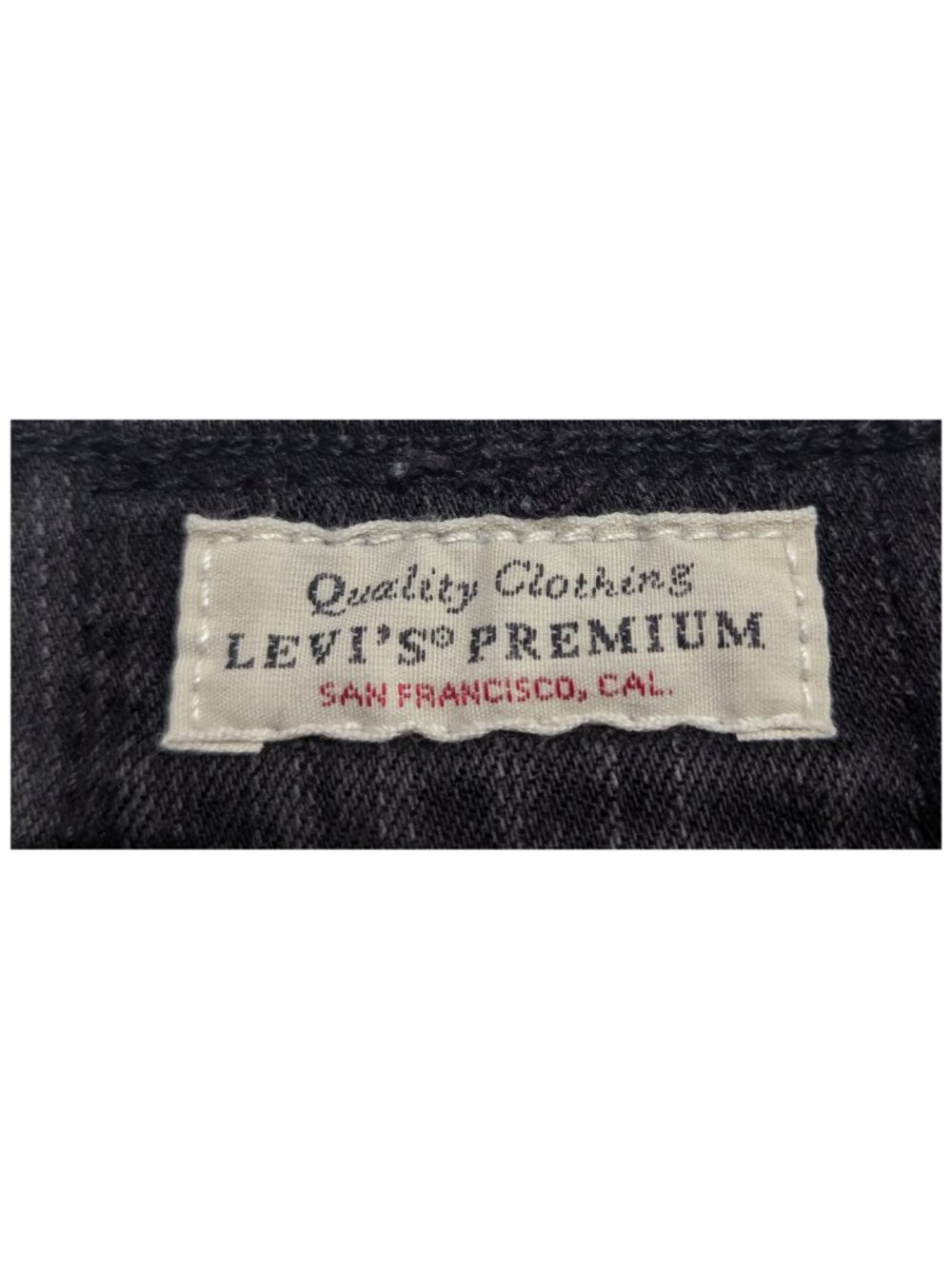 Levi’s Premium Mile High Studded Super Skinny Jeans W27 L30 Black - Picture 4 of 10
